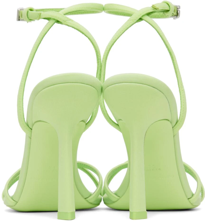 Alexander Wang Green Dahlia 105 Heeled Sandals 2