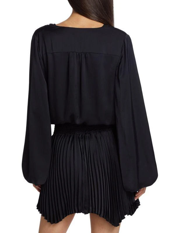 Ramy Brook Lee Satin Minidress 2