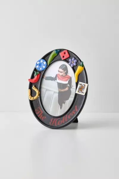 Urban Outfitters Vegas Oval 4" x 6" Picture Frame 4