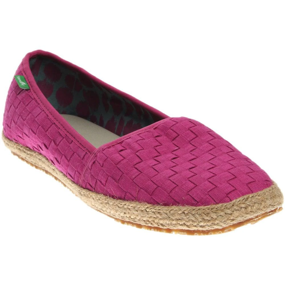 Sanuk Basket Case Woven Slip On Flats 2