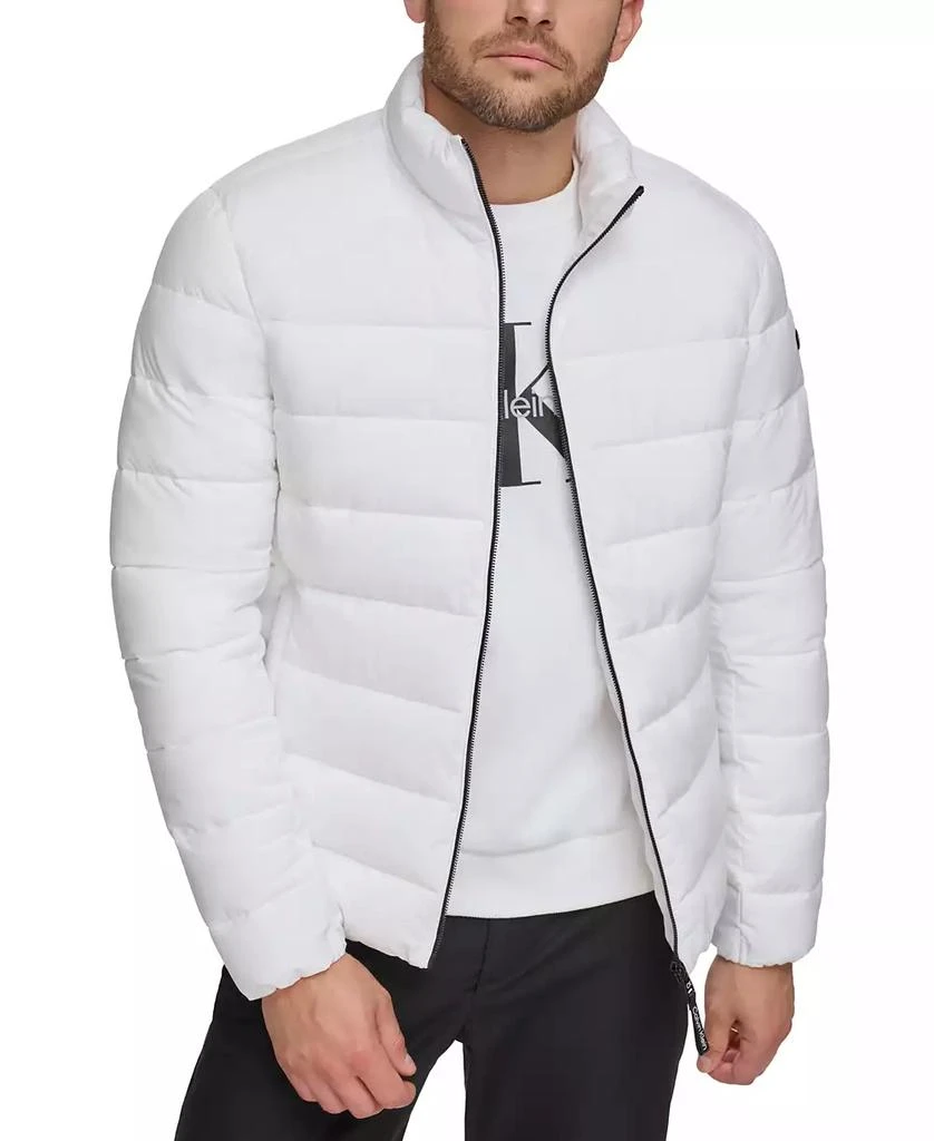 Calvin Klein Men
s Quilted Infinite Stretch Water-Resistant Puffer Jacket