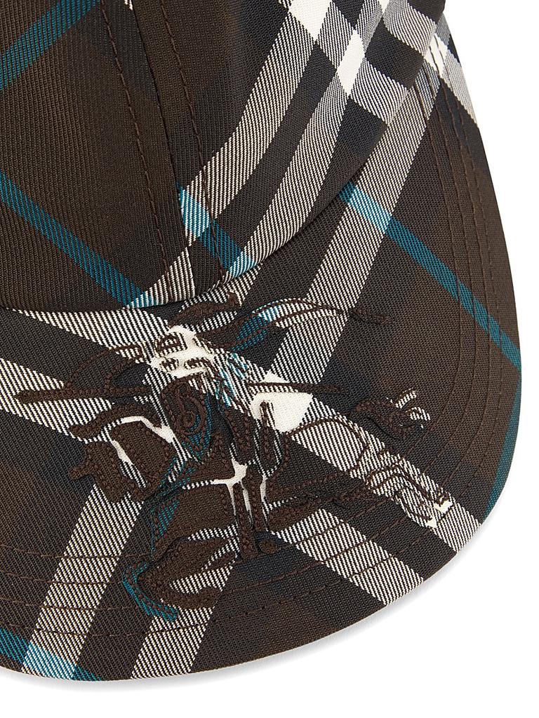 Burberry Check EKD Baseball Cap - Hats - Free Shipping