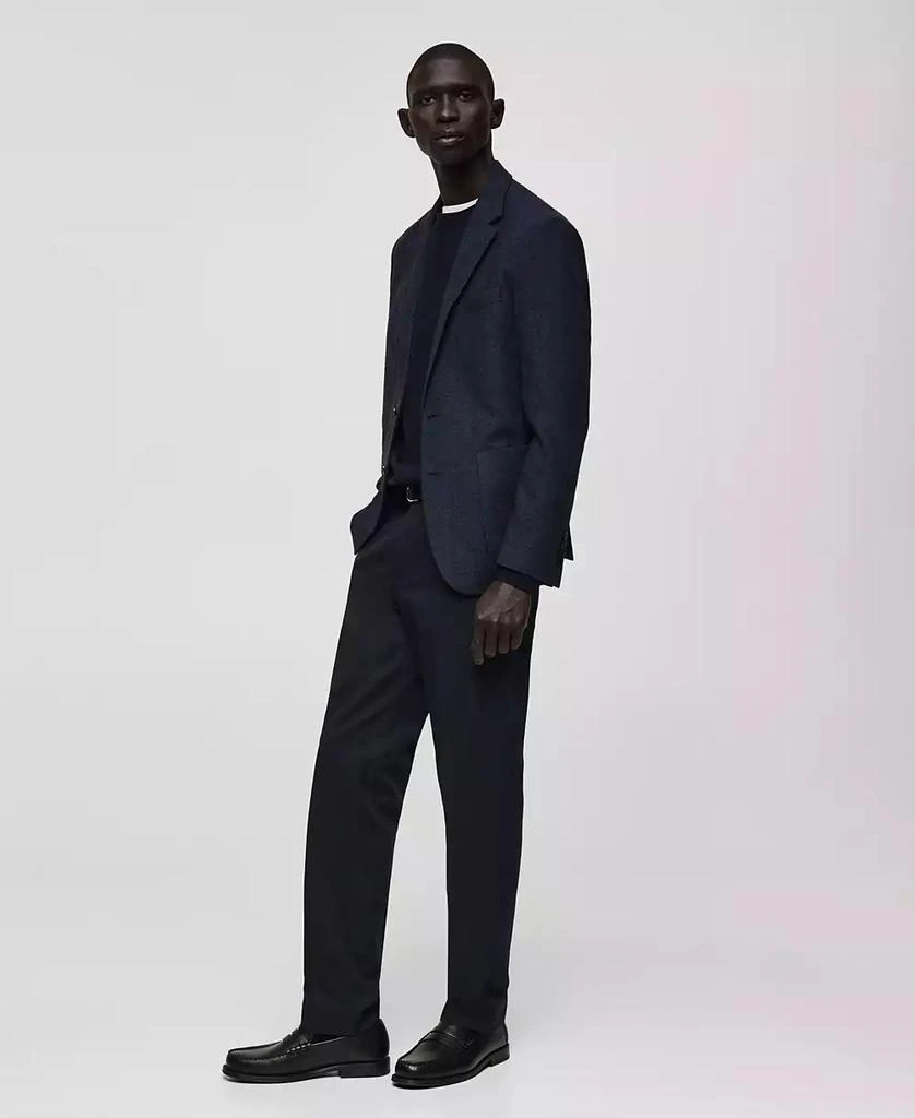 Mango Men's Slim-Fit Wool Blend Blazer 2