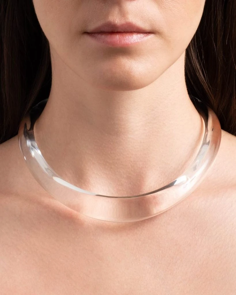 Alexis Bittar Liquid Lucite Collar Necklace 2