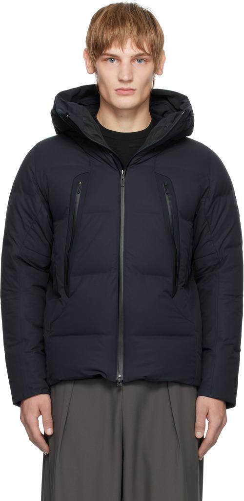 DESCENTE Navy Mizusawa Mountaineer Down Jacket