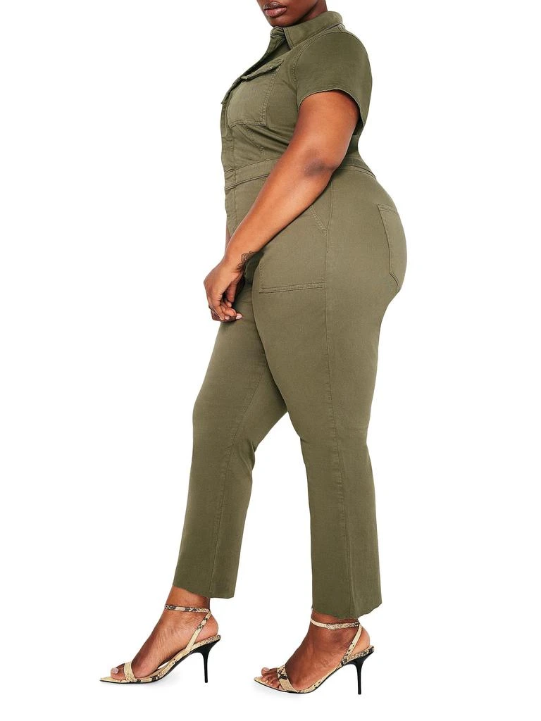 Good American Fit For Success Utility Jumpsuit 6