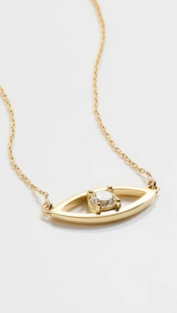 Jennifer Meyer 18k Open Evil Eye Necklace 4