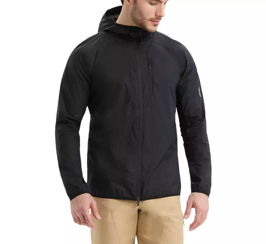 【新品】Icebreaker Shell+ Cotton Windbreaker Icebreaker icebreaker Men's Shell+ Cotton Windbreaker Jacket