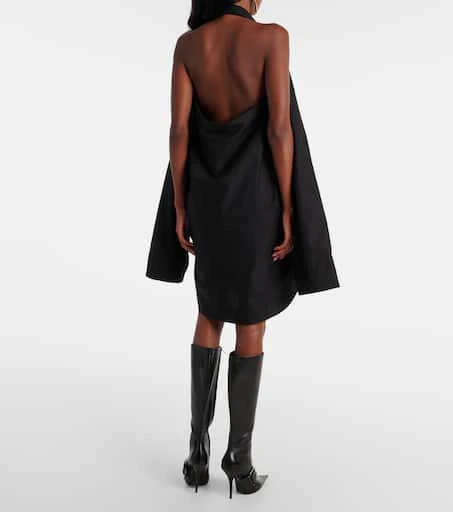 Balenciaga Suspended cotton shirt dress 8