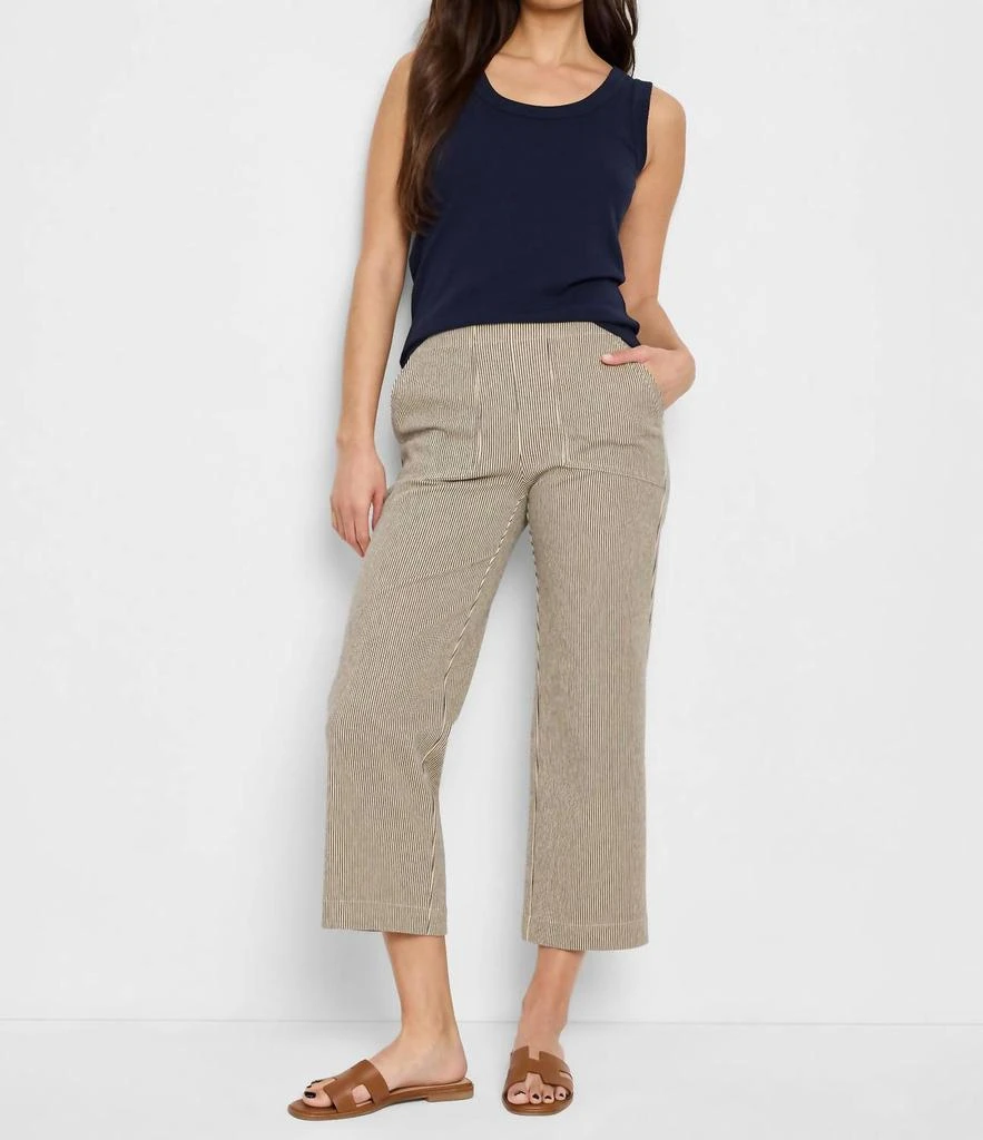 NIC+ZOE Nic + Zoe - All Day Stripe Wide-leg Jeans 4