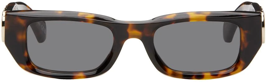 Off-White Brown Fillmore Sunglasses 1