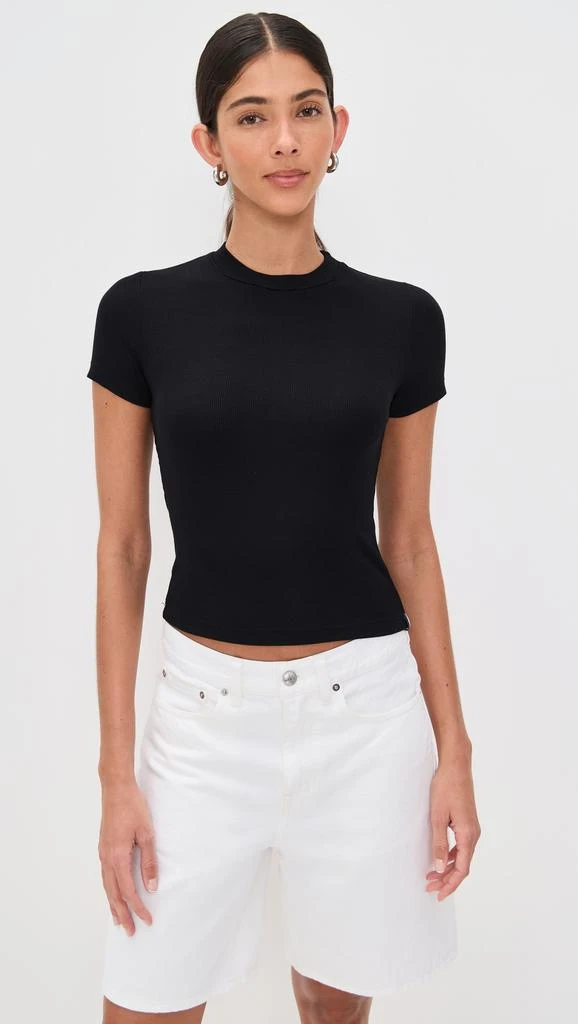 Stateside Fine 2x1 Rib Baby Tee 6