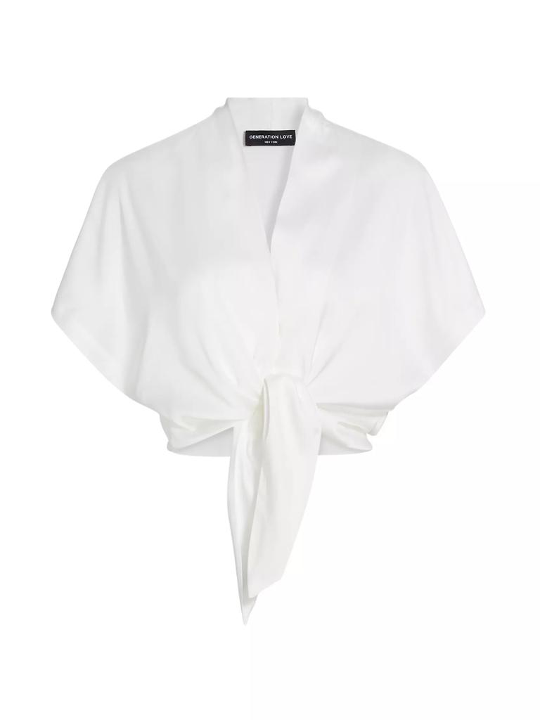 Generation Love Caro Tie-Front Blouse