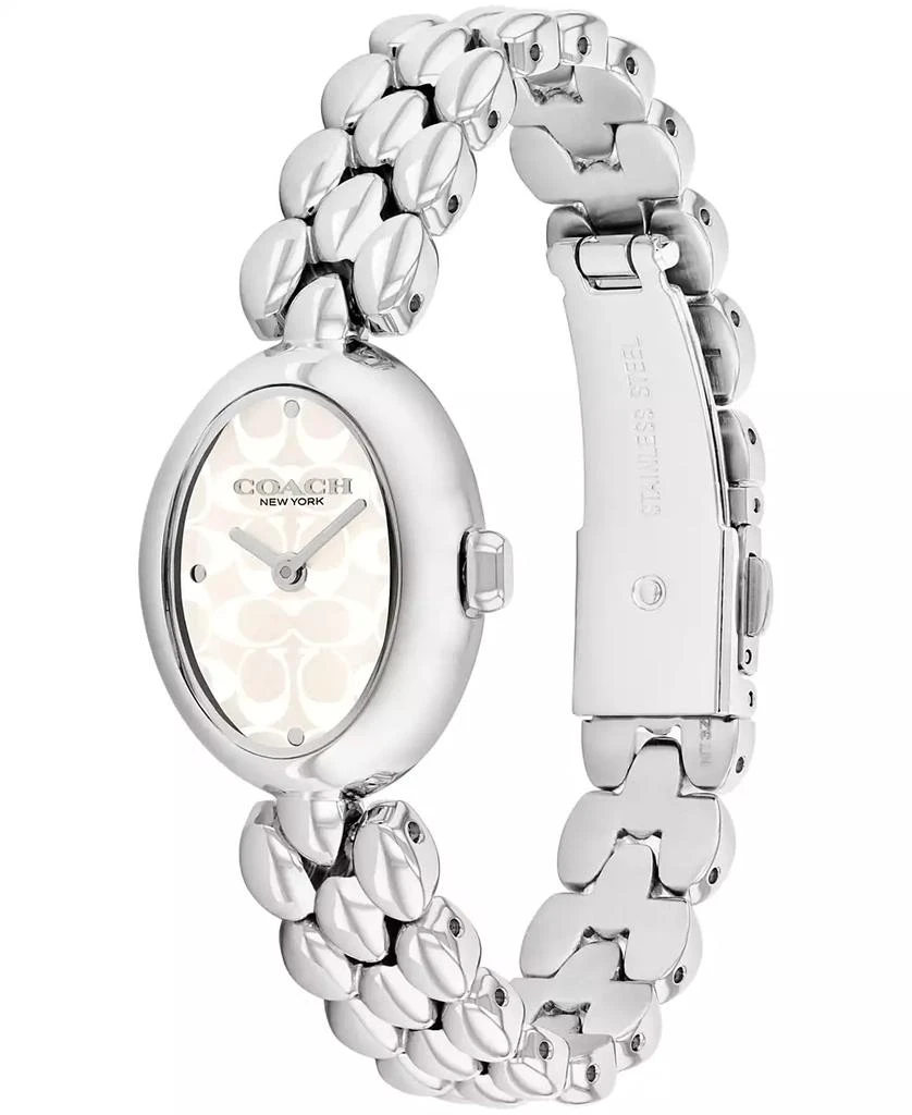 Coach Women's Silver Sammy Stainless Steel Watch 22.5mm 2