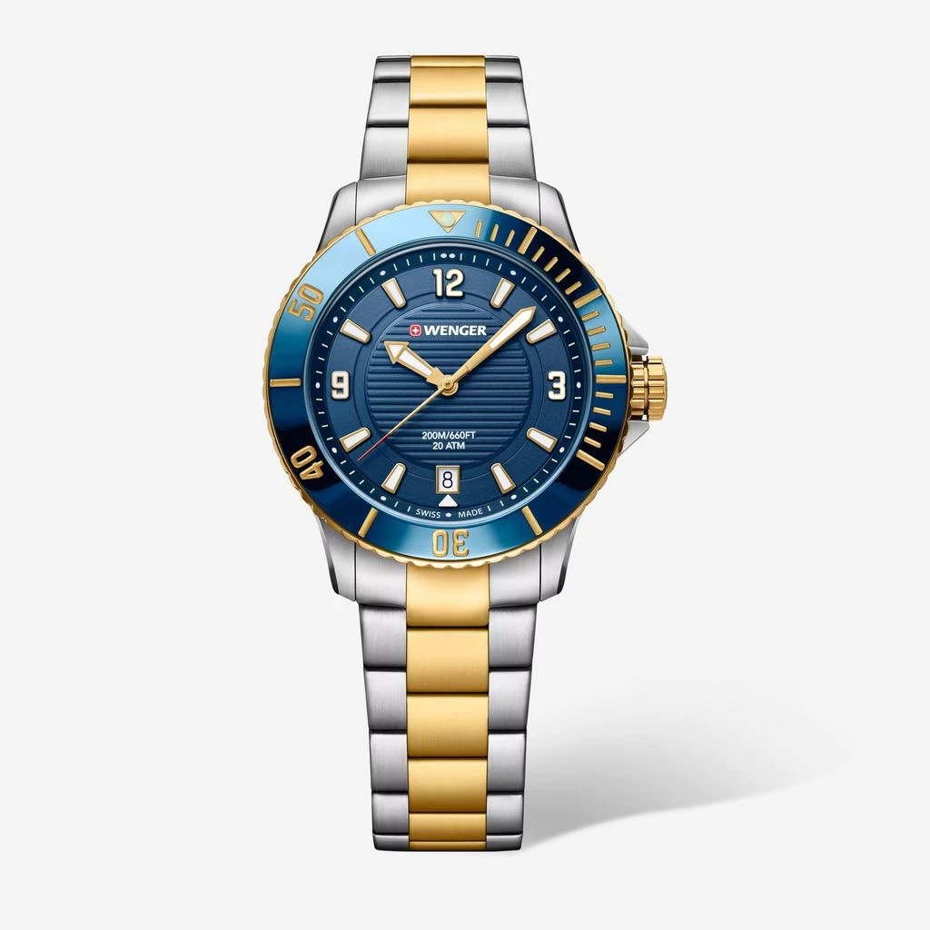 Wenger Swiss Army 01.0621.114 Women's Seaforce Small Blue Dial Watch 35mm 1