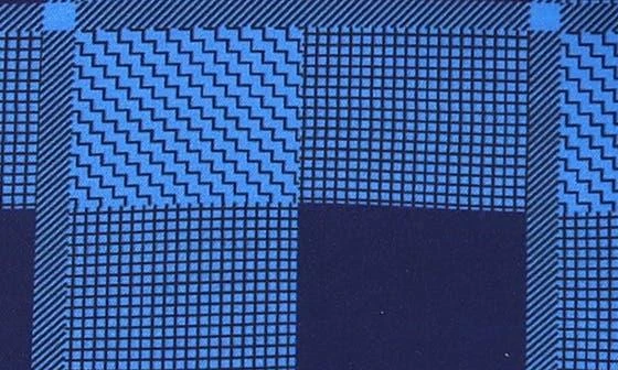 Azaro Uomo Slim Fit Mixed Plaid Print Performance Dress Shirt 7