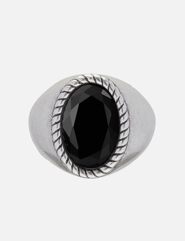 Team Wang CHOICES ROPE SILVER GEM RING 1