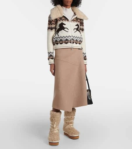 Stella McCartney Elyse faux fur snow boots 3