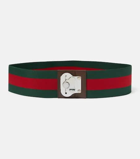 Gucci Web Stripe luggage strap 1