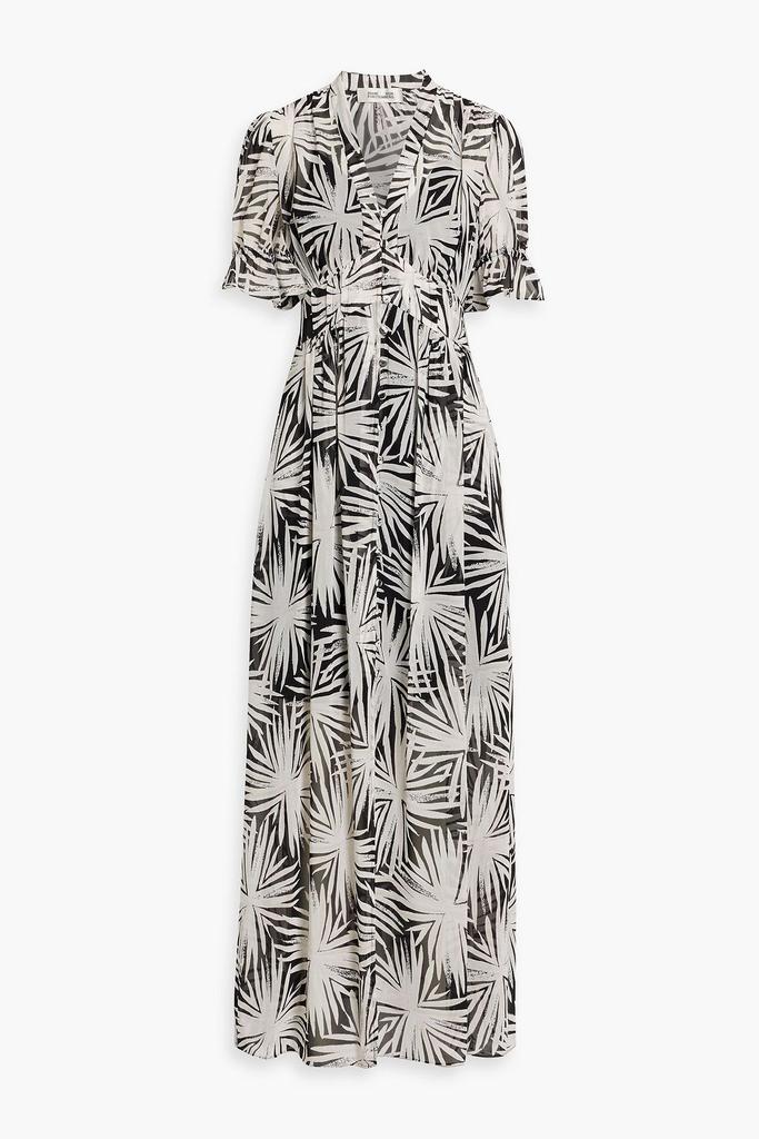 DVF ワンピース Erica printed maxi dress952473 Erica printed maxi dress in multicoloured - Diane Von