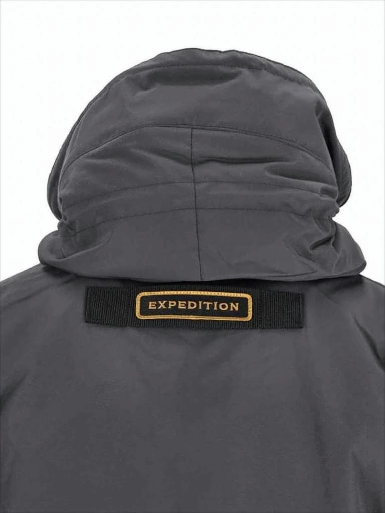 Canada Goose Heavy-Duty Grey Expedition Parka with High Collar 4