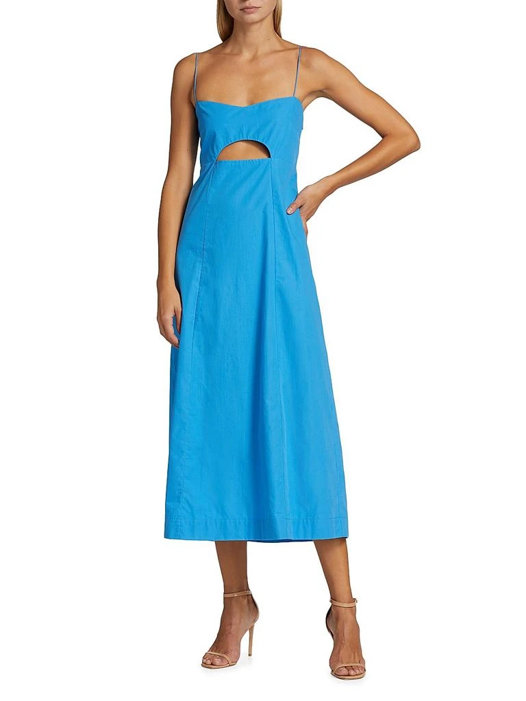 shoes for an emerald green dress Wave Waist Midi / SWF – Ted & Olive Boutique main image 1