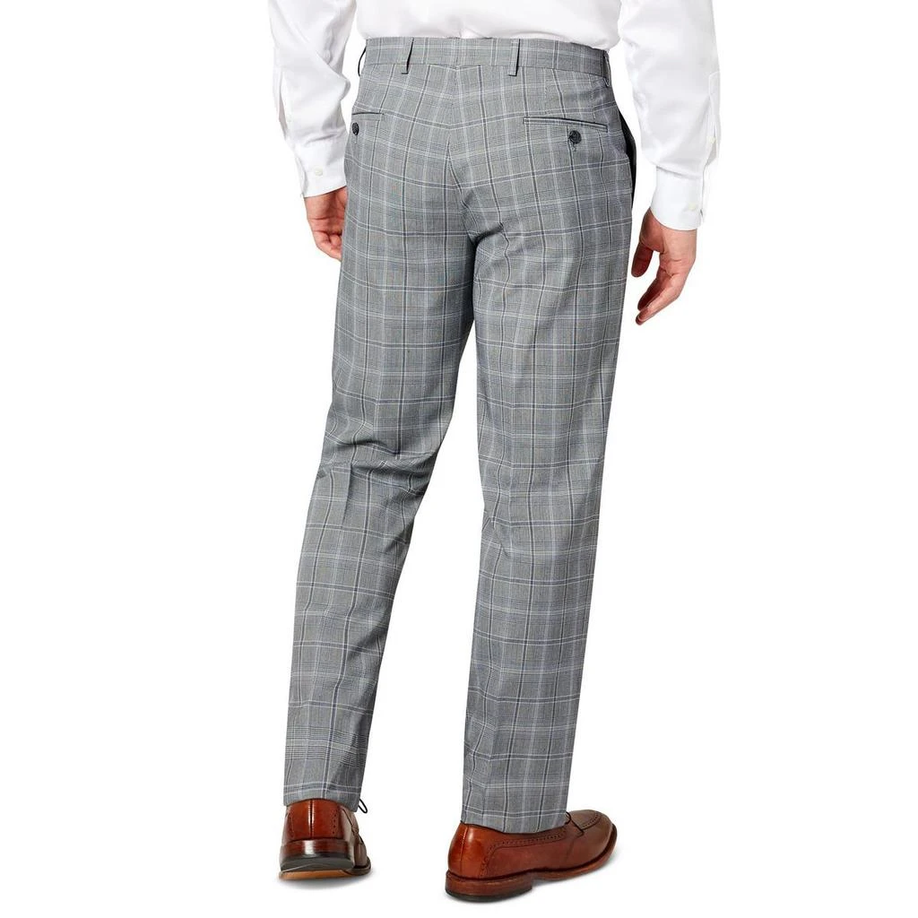 Sean John Mens Plaid Classic Fit Suit Pants 2