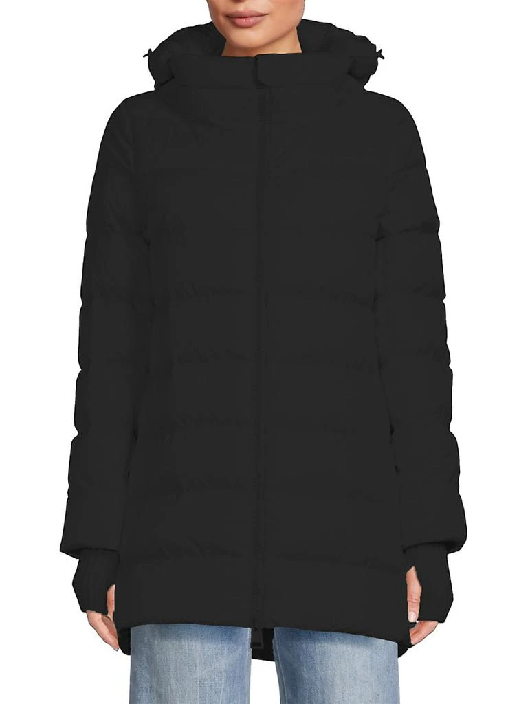 Herno Heavyweight Down A-line Hi-Low Coat 3