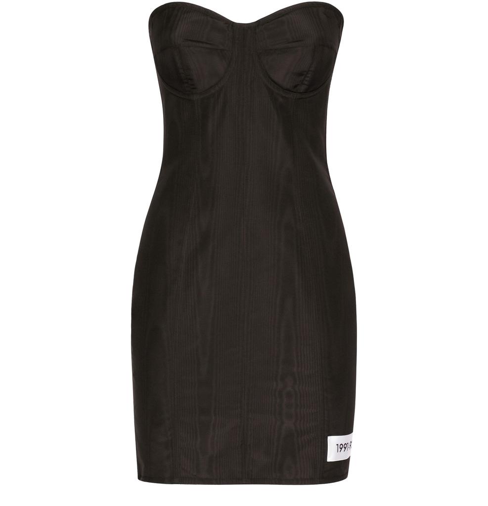 【送料&関税込】Dolce & Gabbana Faille MoirA¨ Mini Dress Dolce & Gabbana Moiré faille minidress - Dresses & Skirts