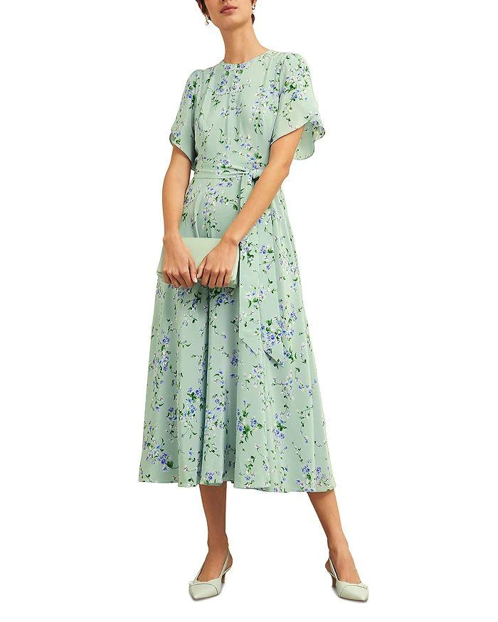 HOBBS LONDON Sophia Silk Dress 6