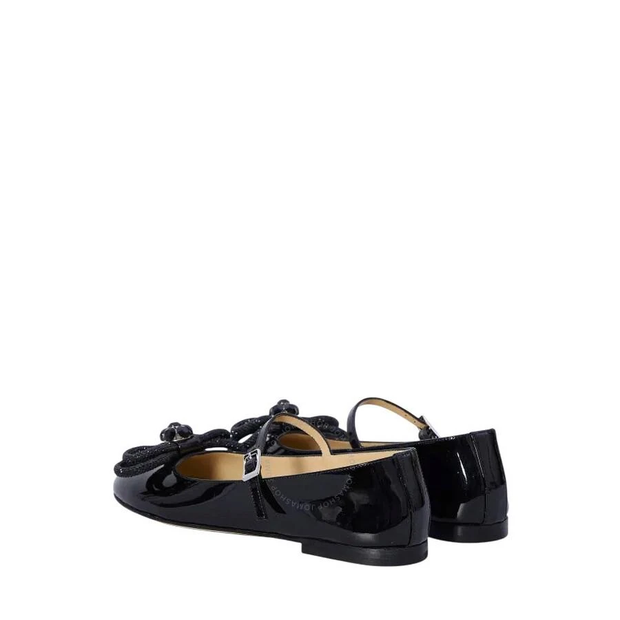 Mach & Mach Patent Bow-Detail Mary Jane Flats 3