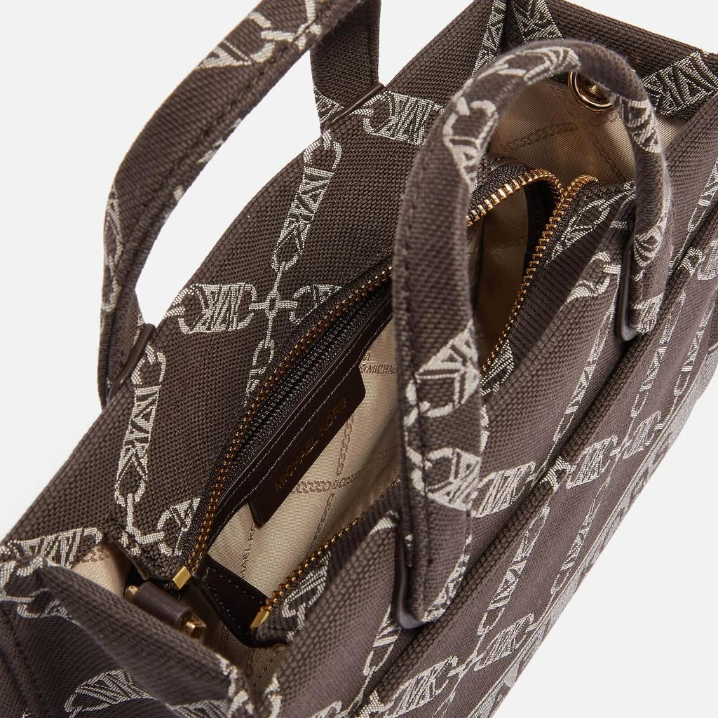 Michael Kors MICHAEL Michael Kors GIGI Small Empire Jacquard Tote Bag 4