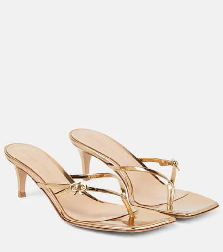 Gianvito Rossi Shanti Thong 70 embellished sandals 1