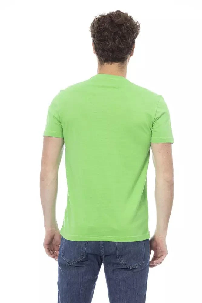 Baldinini Trend Baldinini Trend Green Cotton T-Shirt 3