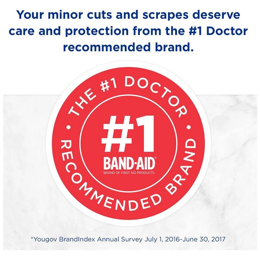 Band-Aid Flexible Fabric Adhesive Bandages All One Size 7