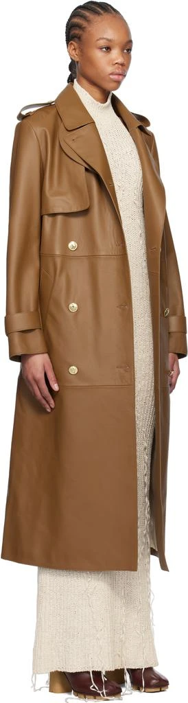 Mackage Tan Gael-V Leather Coat 2