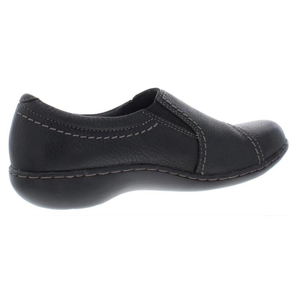 Clarks Ashland Effie Womens Leather Pebbled Clogs 2