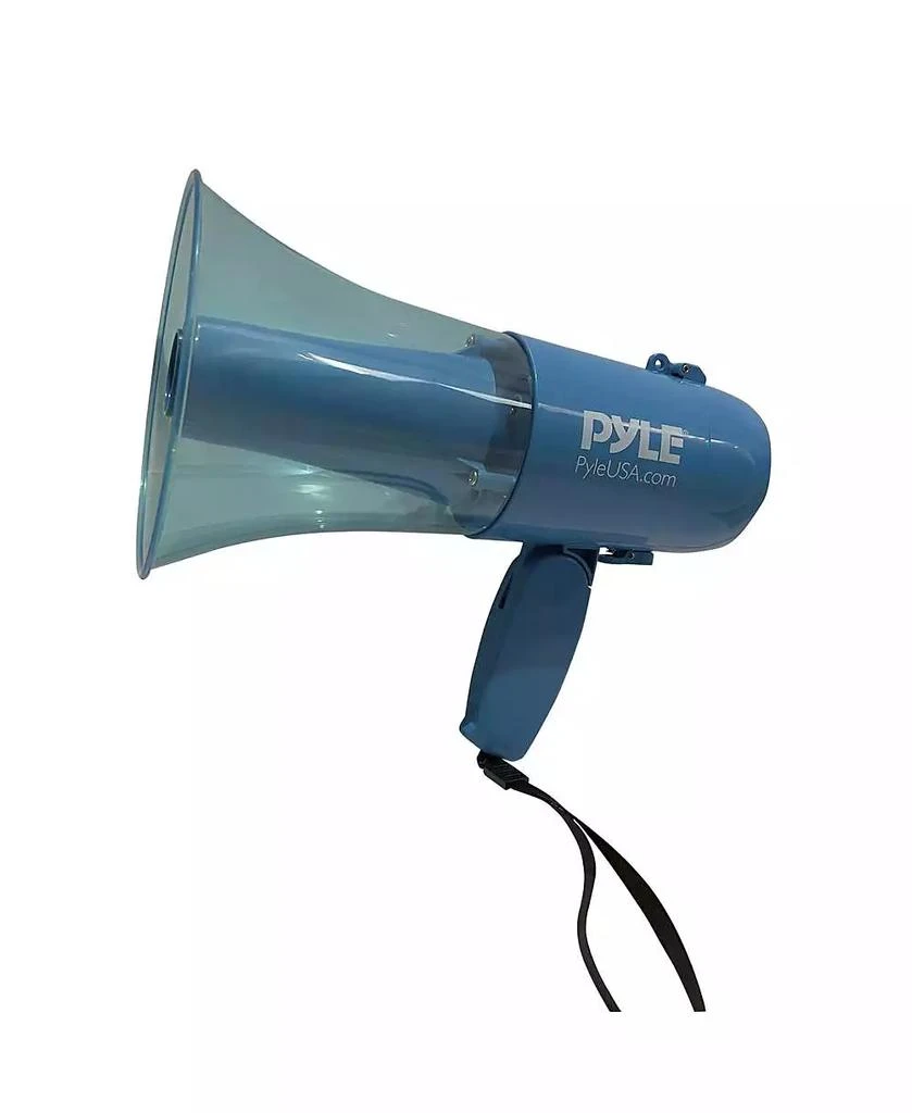 Pyle Megaphone with Siren, 30 Watt Power, Waterproof, Portable
Lightweight, Includes Handheld Microphone