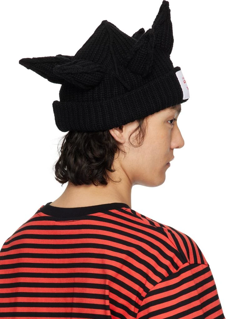 Charles Jeffrey Loverboy Black Berserker Beanie 3