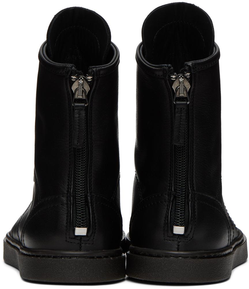 LEMAIRE Black Linoleum Boxing Sneakers