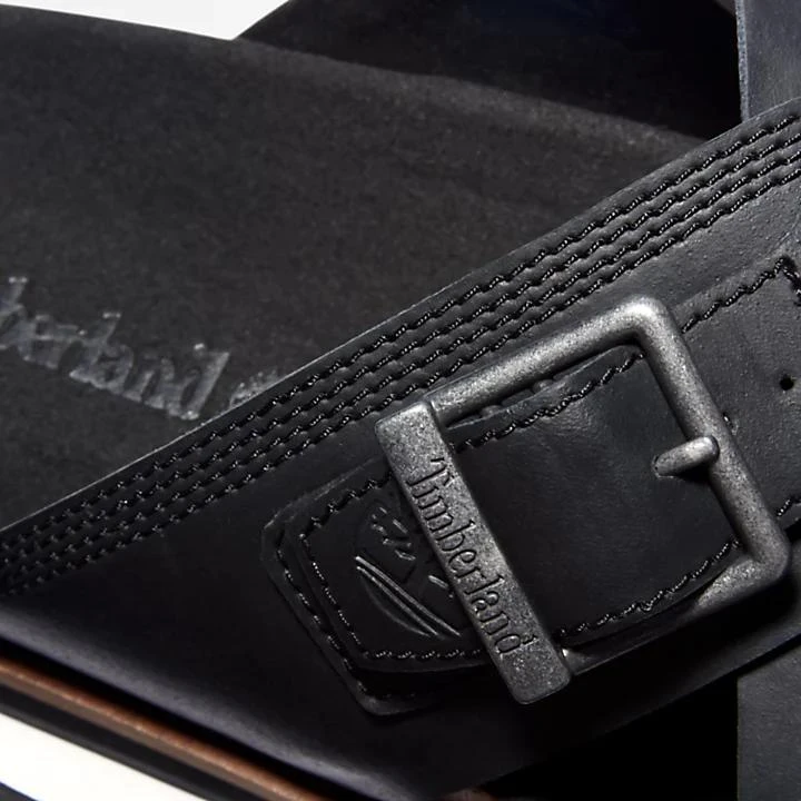 Timberland Amalfi Vibes Cross Slide Sandal for Men in Black 6