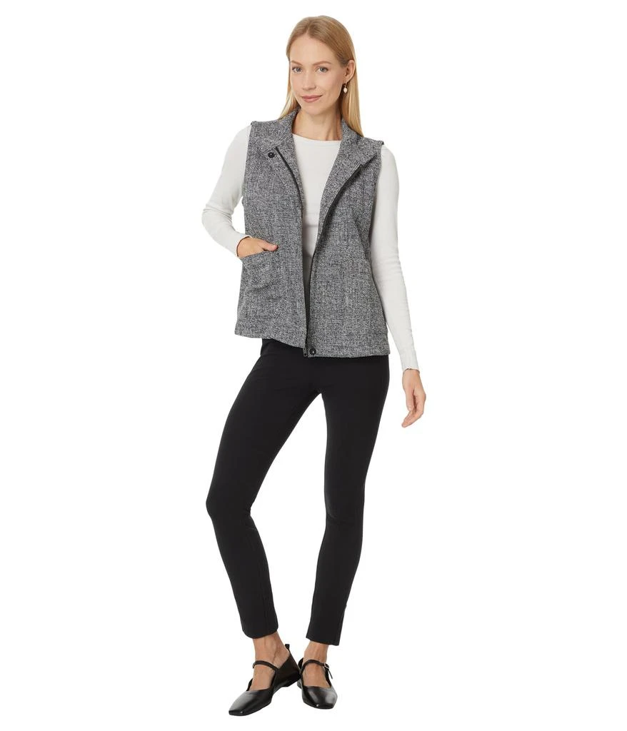 Eileen Fisher Stand Collar Vest 4