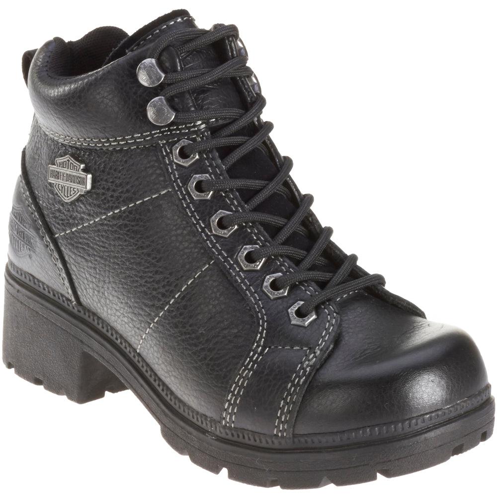 Harley Davidson Tyler Lace Up Booties