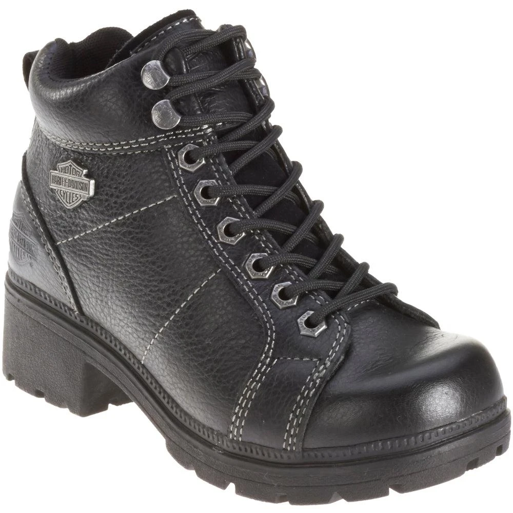 Harley Davidson Tyler Lace Up Booties 2