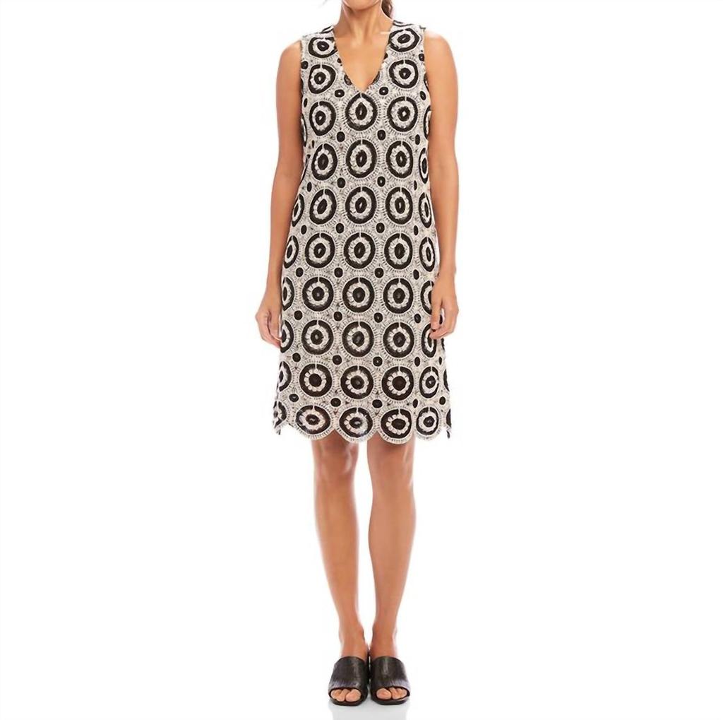 Karen Kane Karen Kane - Sleeveless Crochet Shift Dress