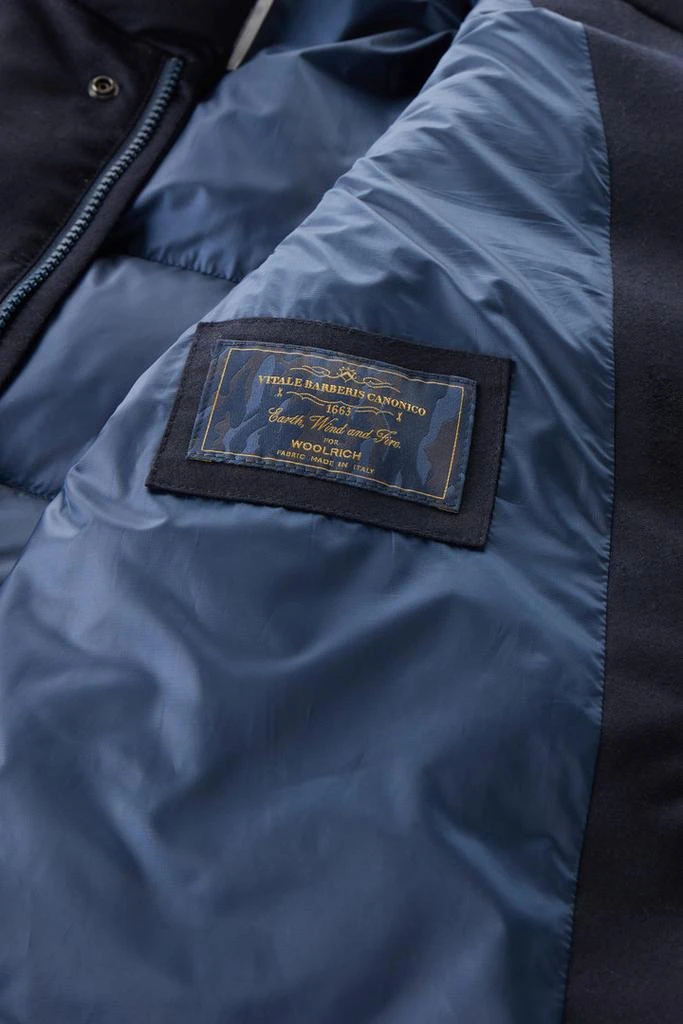 Woolrich Blazer in Vitale Barberis Canonico Virgin Wool Flannel - Men - Blue 10