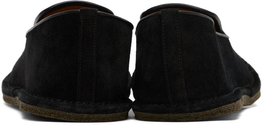 Dries Van Noten Black Slip-On Loafers 2
