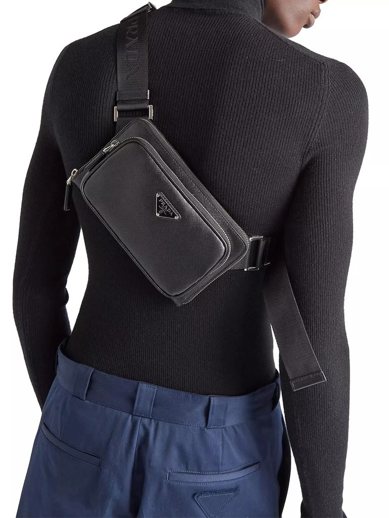 Prada Saffiano Leather Belt Bag 2