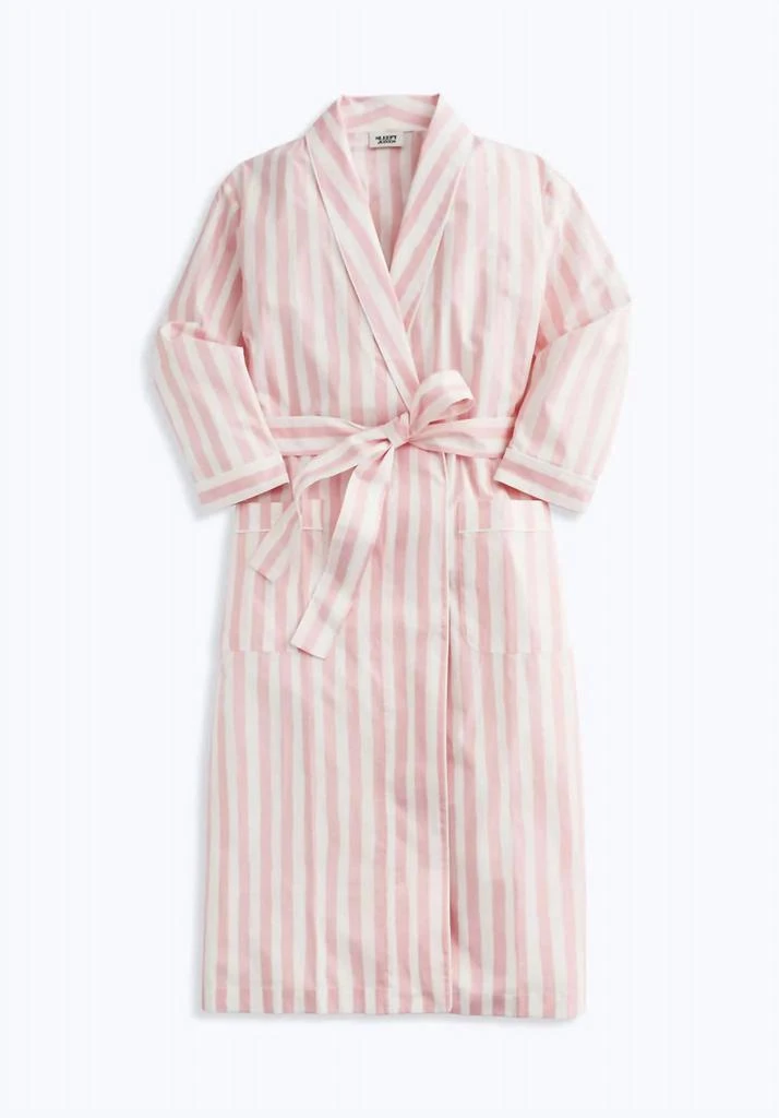 SLEEPY JONES Sleepy Jones - Marianne Long Striped Robe 3