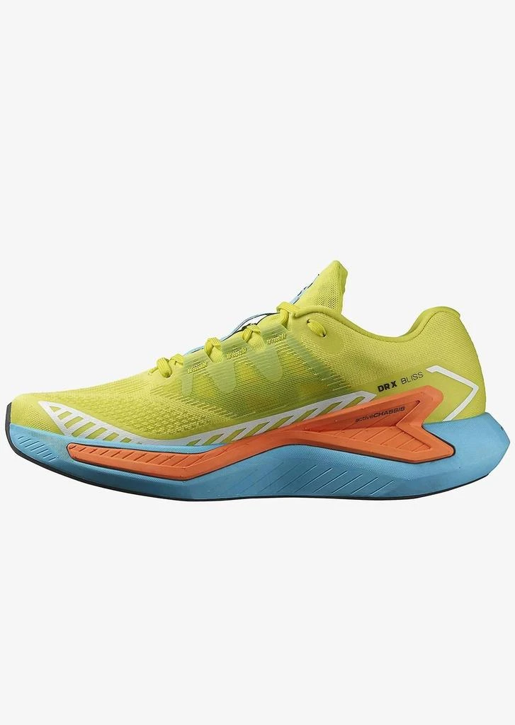 Salomon Men's Drx Bliss Running Shoes In Sulphur Spring/dragon Fire/peacock Blue 2